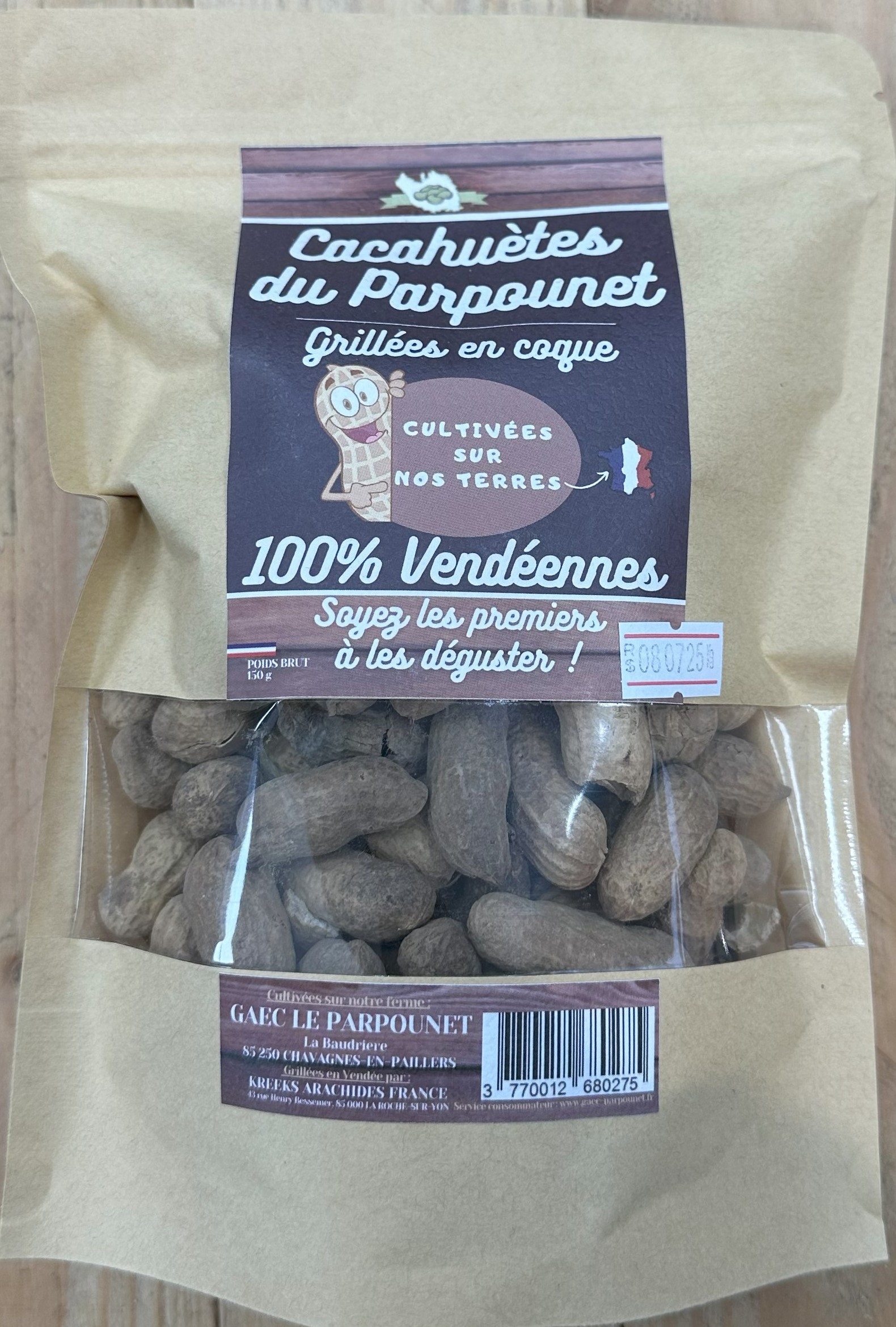 Cacahuètes du parpounet